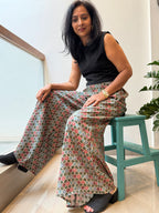Flared Printed Palazzo