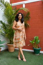 Soft Floral Shift Dress