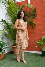 Soft Floral Shift Dress